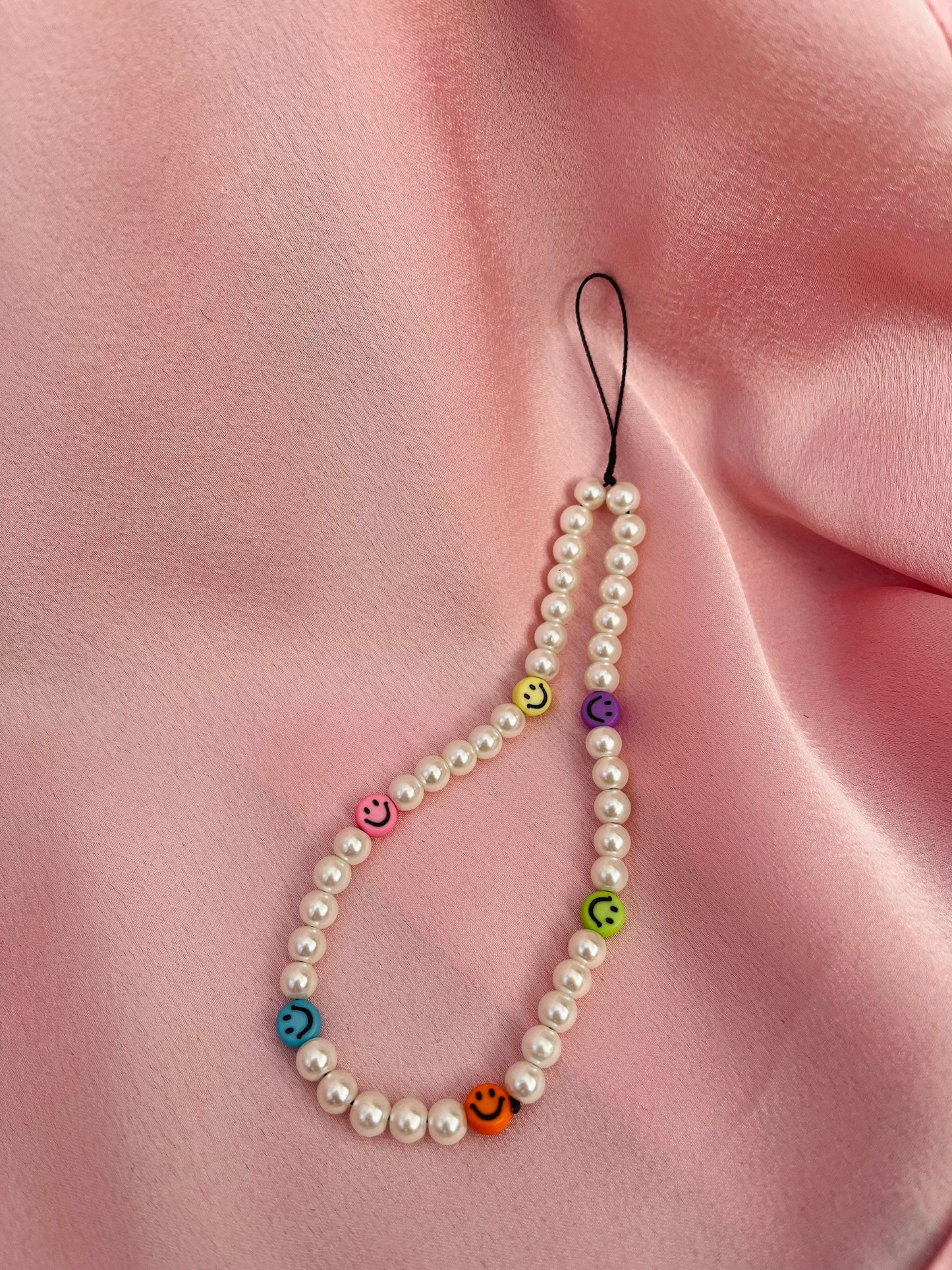 Colourful Pearl Phone Charms