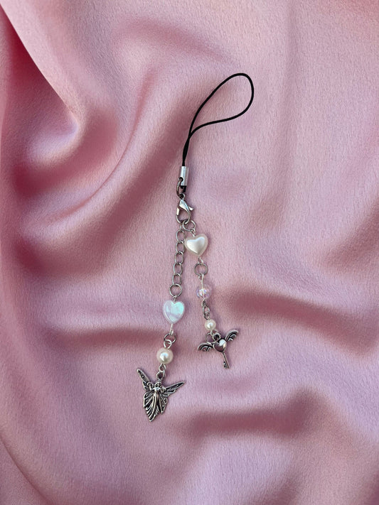 Dainty Angel Phone Charm